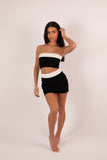 CRINKLE CONTRAST TWO PIECE