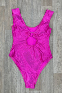 PINK SHINE RING BODYSUIT SIZE 8