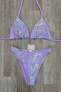 LILAC MERMAID BIKINI SET