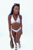 REVERSIBLE BIKINI SET - NUDE/SKY MARBLE SIZE 6